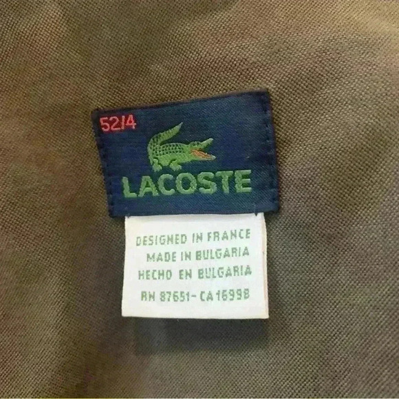 Y2K Lacoste Bomber  Jacket - Picture 8 of 13
